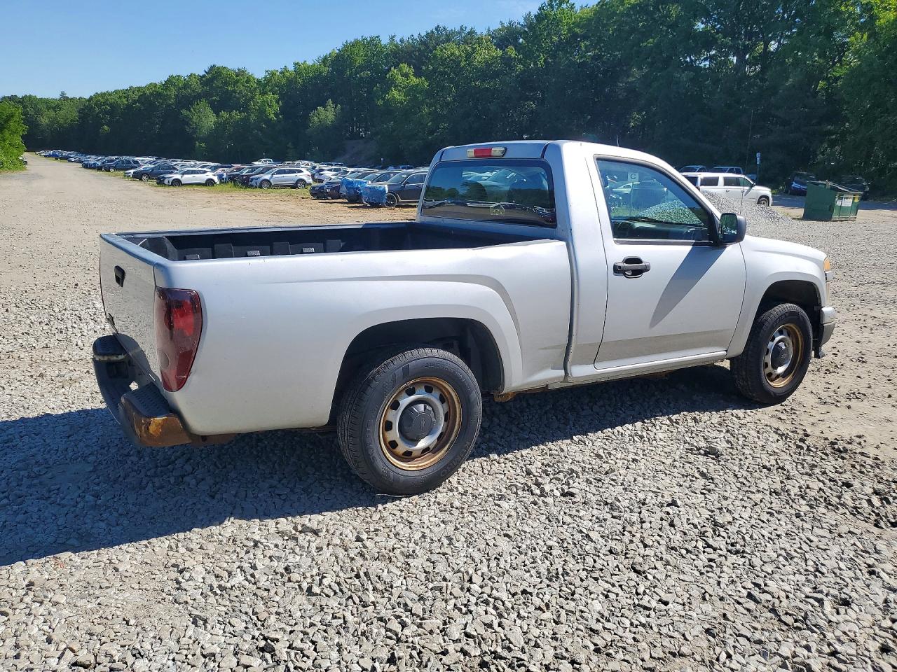 2010 Chevrolet Colorado Silver vin: 1GCCSBD97A8110381