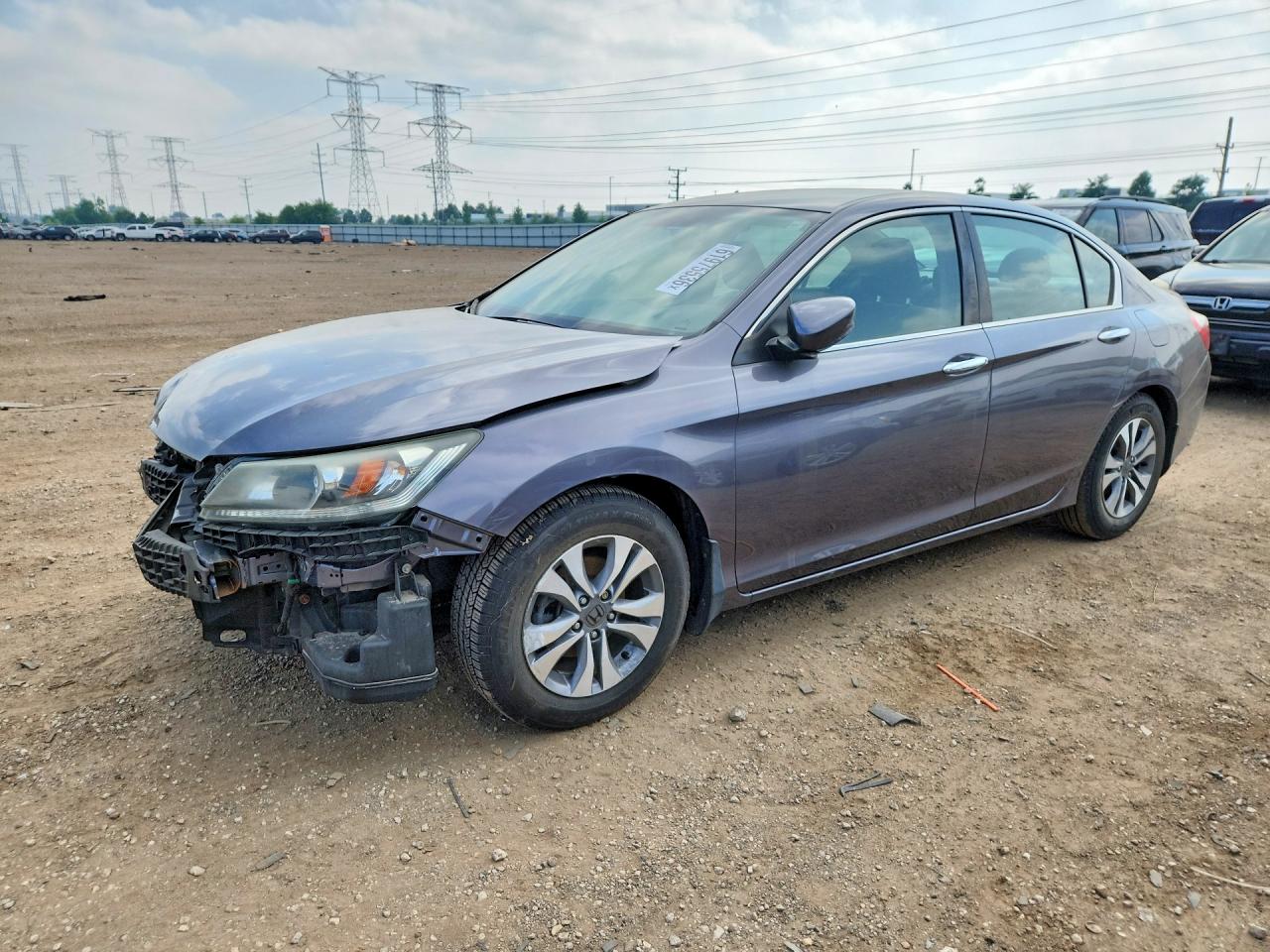 2015 Honda Accord Lx Серый vin: 1HGCR2F37FA070227
