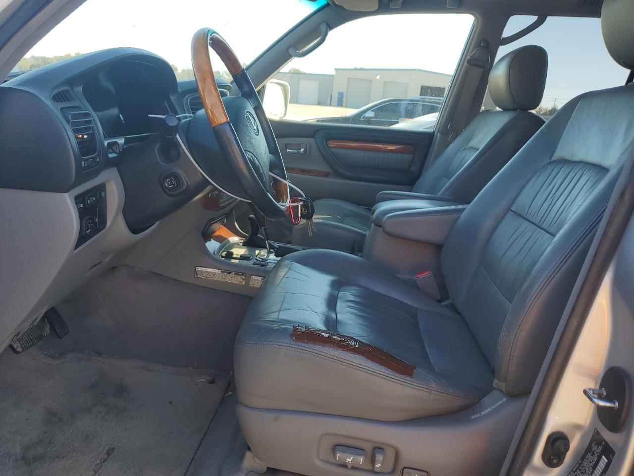 2006 Lexus Lx 470 Silver vin: JTJHT00W764012157
