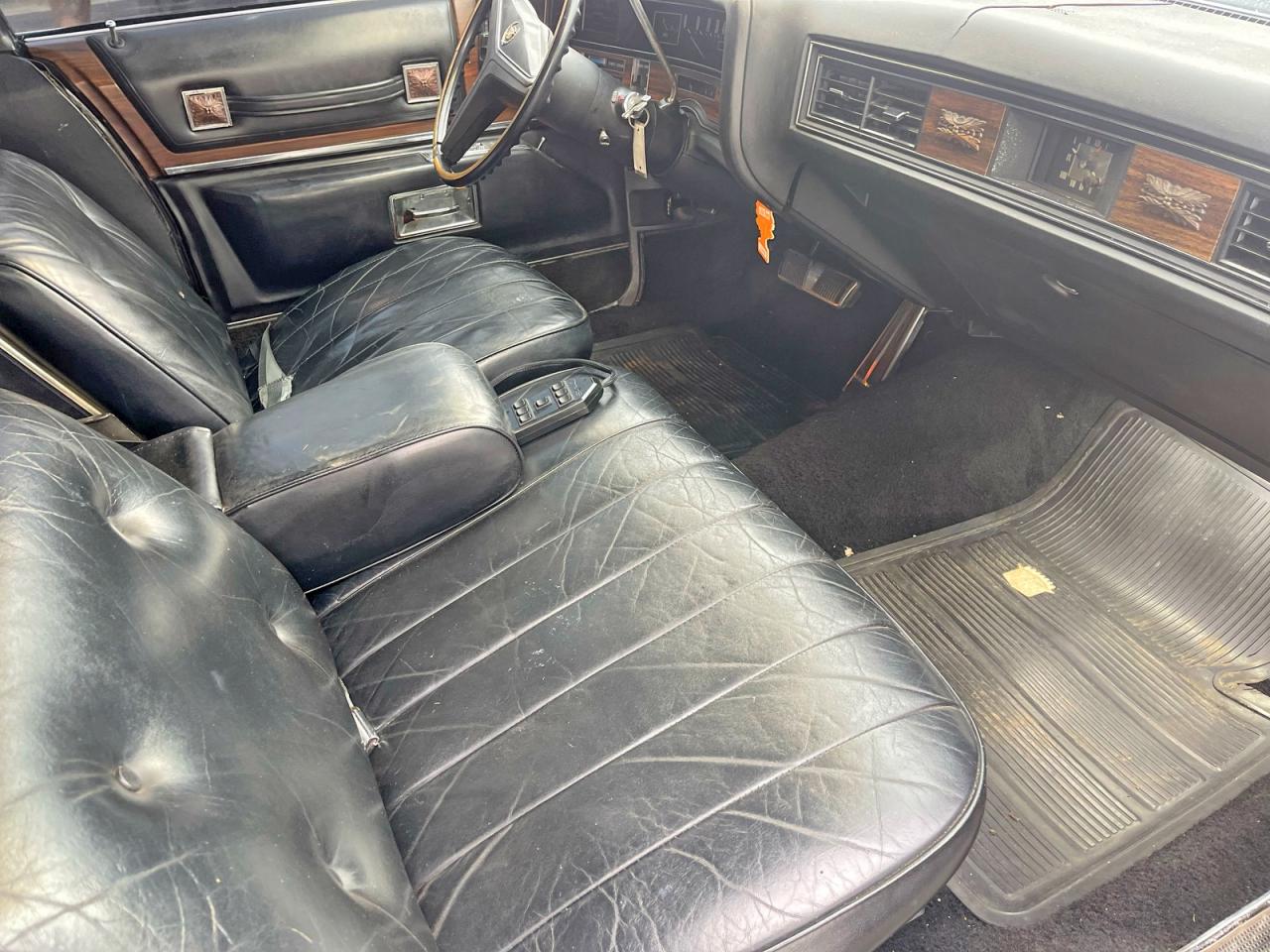 1972 Cadillac El Dorado Black vin: 6B69R30128600