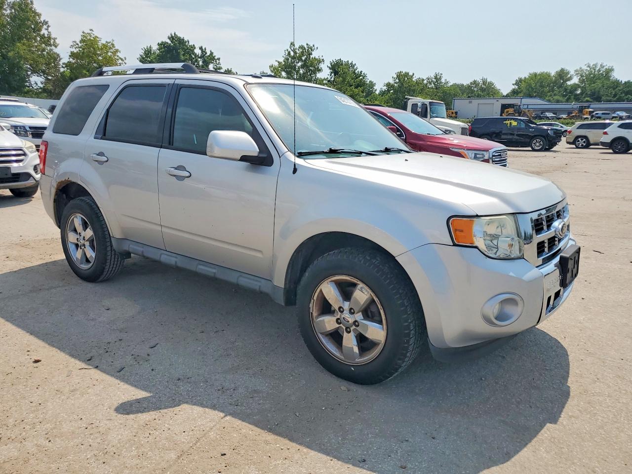 2012 Ford Escape Limited Silver vin: 1FMCU0E78CKC62697