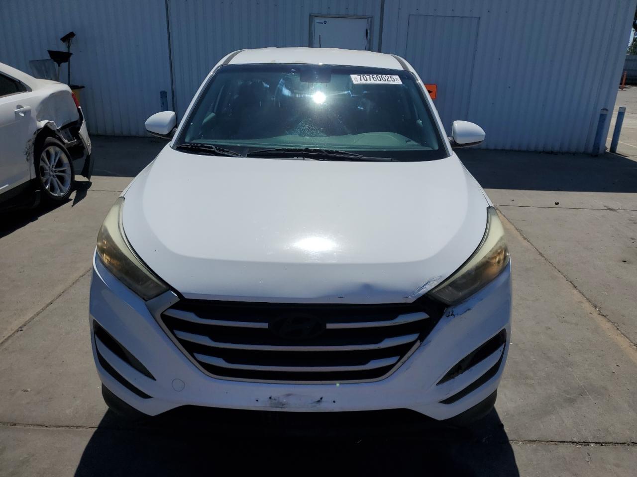2018 Hyundai Tucson Se Белый vin: KM8J23A47JU676842