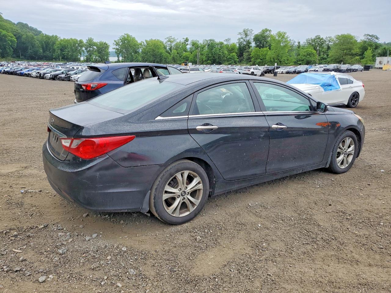 2013 Hyundai Sonata Limited Gray vin: 5NPEC4AC2DH658537