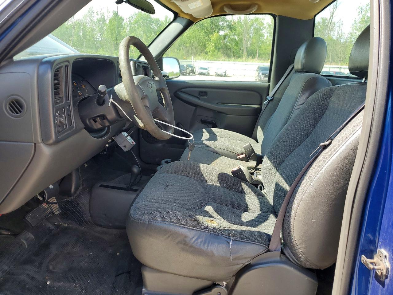 2004 Chevrolet Silverado K2500 Heavy Duty Синий vin: 1GCHK24U04E130214
