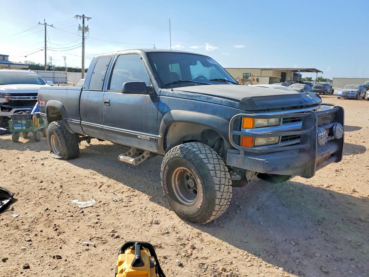 1995 Chevrolet Gmt-400 K1500 Black vin: 2GCEK19K5S1239951