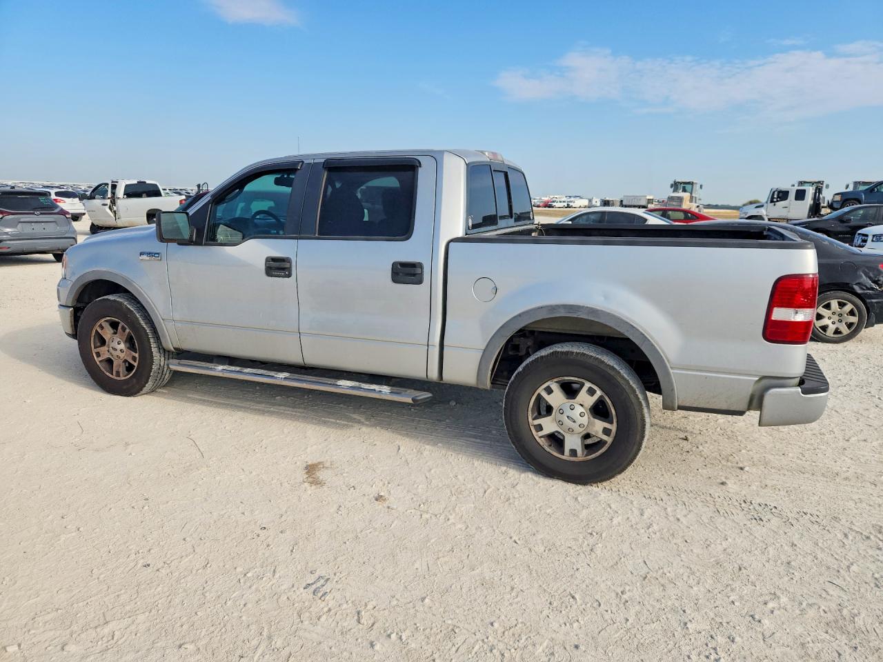 2008 Ford F150 Supercrew Silver vin: 1FTPW14V98FB22809