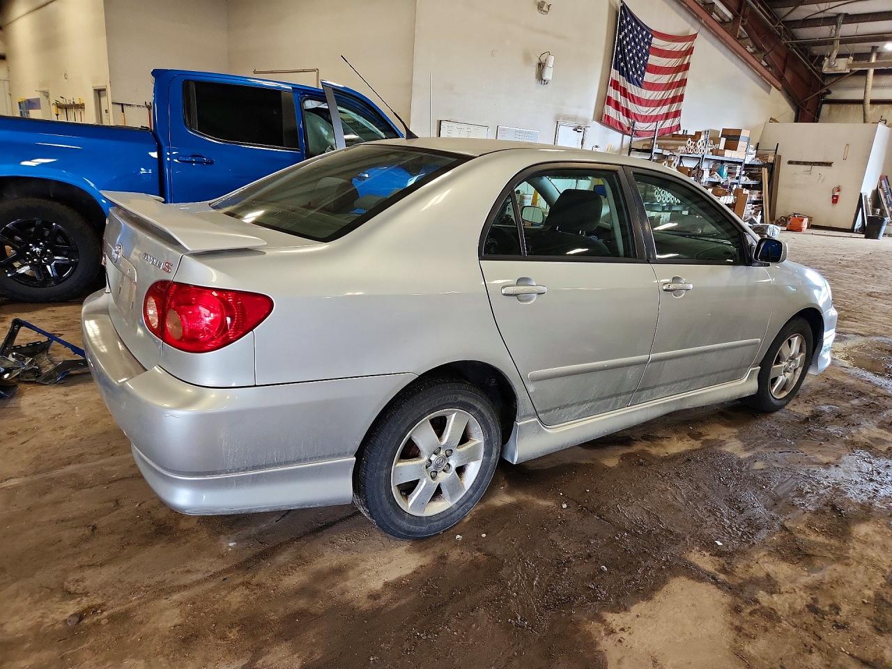 2007 Toyota Corolla S Silver vin: 1NXBR30E07Z816619