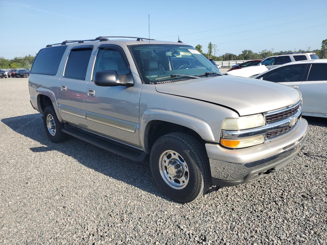 2004 Chevrolet Suburban K2500 Silver vin: 3GNGK26G64G273087