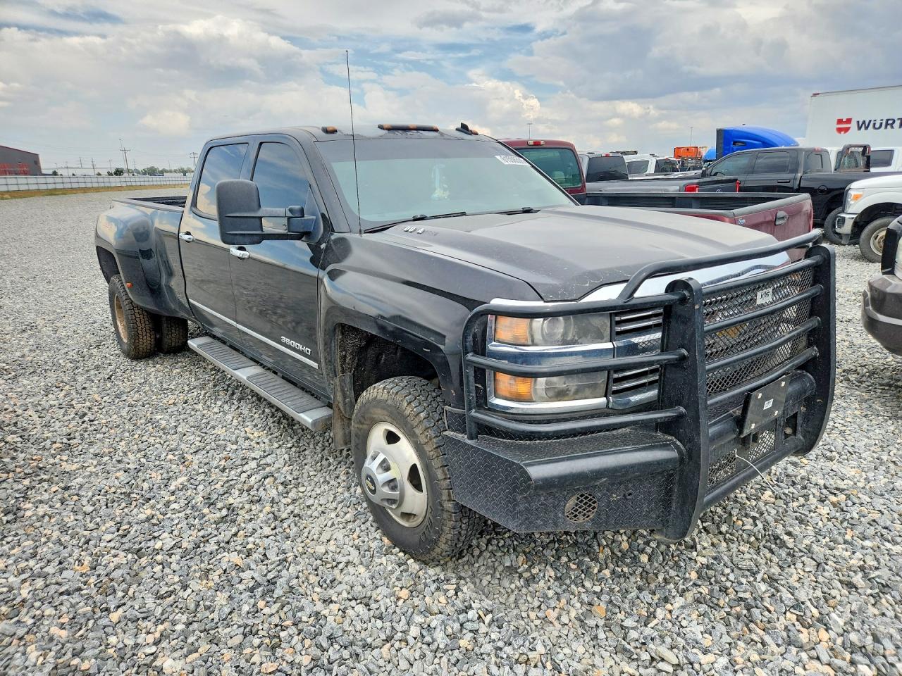 2015 Chevrolet Silverado K3500 Ltz Black vin: 1GC4K0C88FF118560