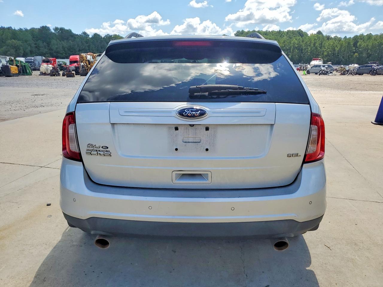 2013 Ford Edge Sel Silver vin: 2FMDK3JC2DBE33518