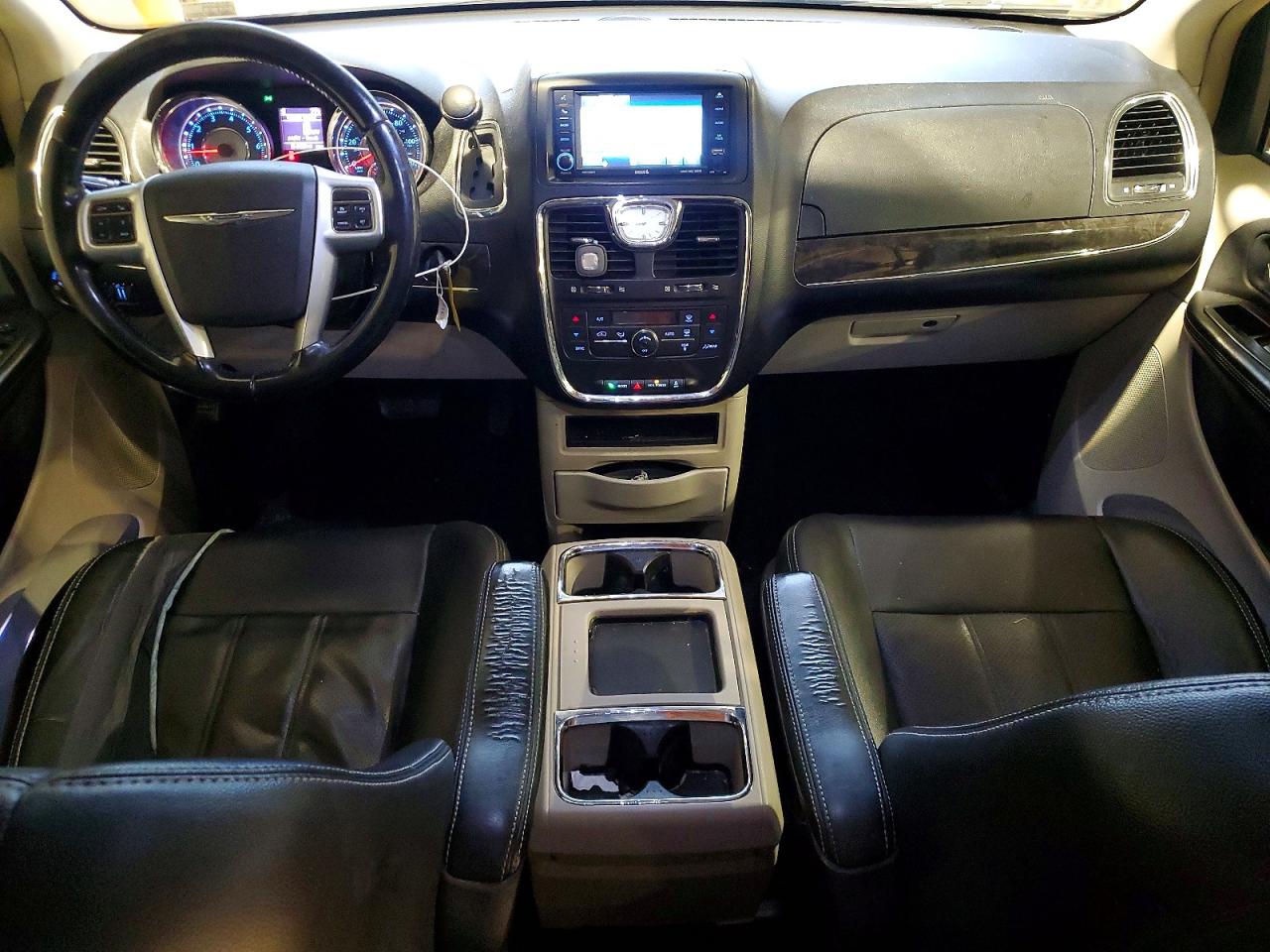 2012 Chrysler Town & Country Touring Серый vin: 2C4RC1BG1CR313731