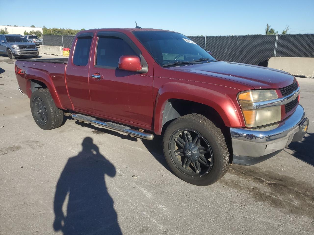 2011 Chevrolet Colorado Lt Red vin: 1GCJSDFE9B8112311