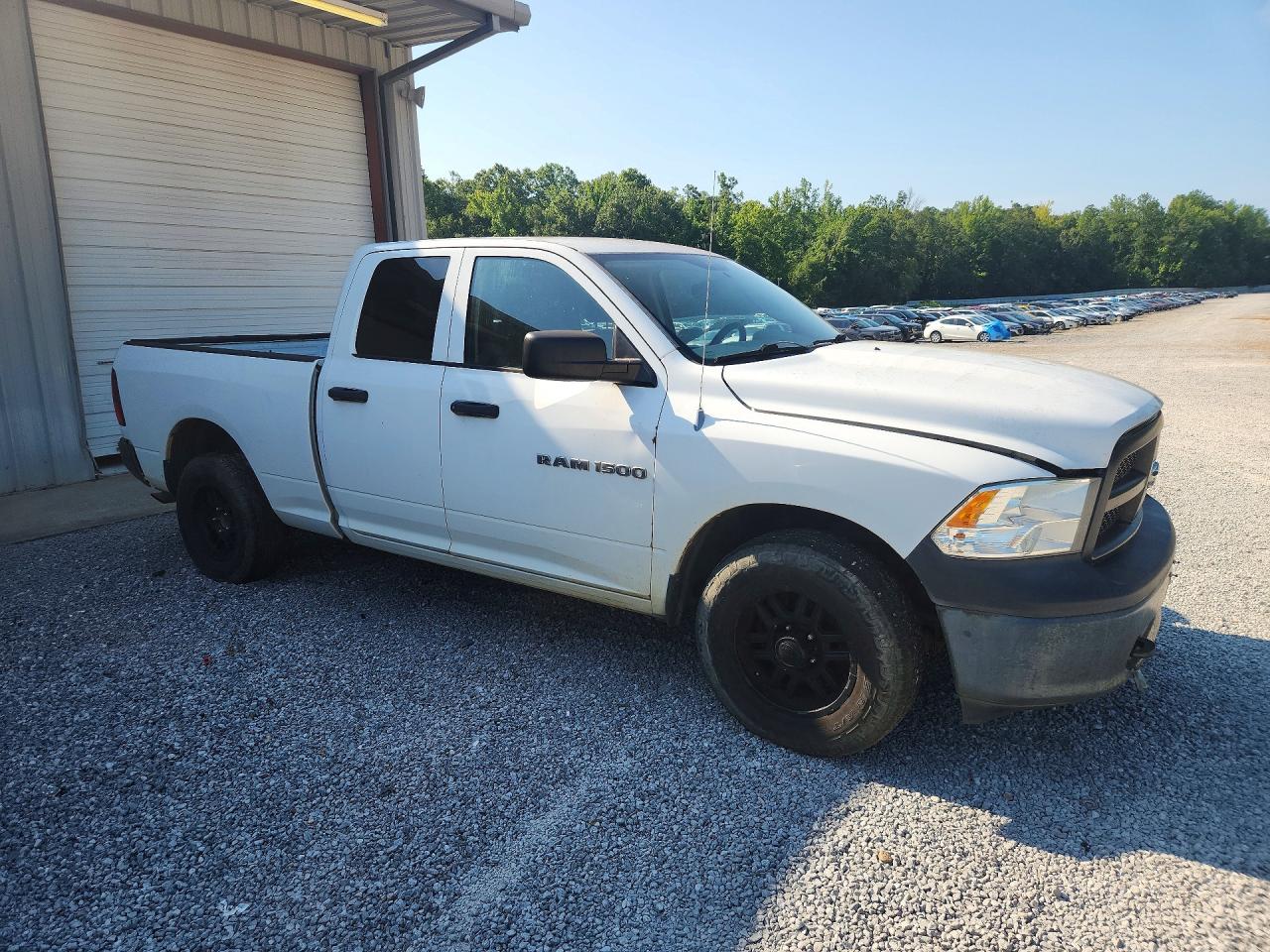 2012 Dodge Ram 1500 St White vin: 1C6RD7FP0CS324719