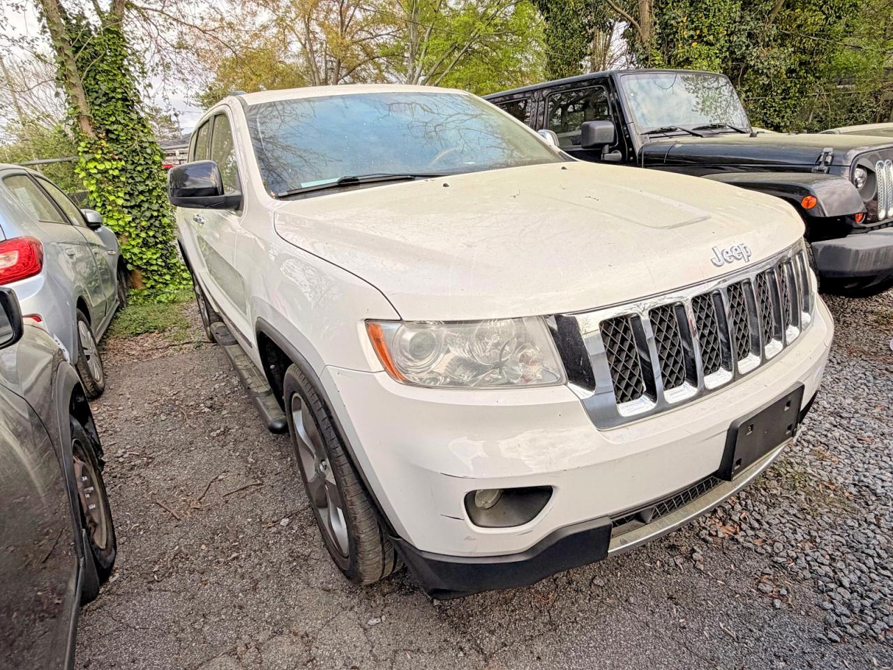 2012 Jeep Grand Cherokee Overland Белый vin: 1C4RJFCG2CC132180