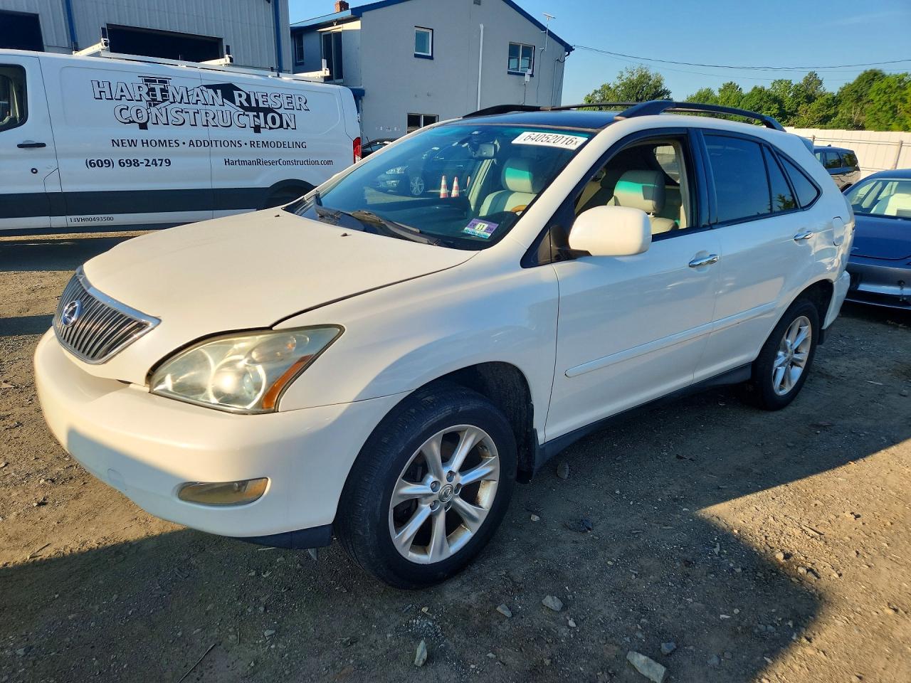 2009 Lexus Rx 350 White vin: 2T2HK31U49C132452