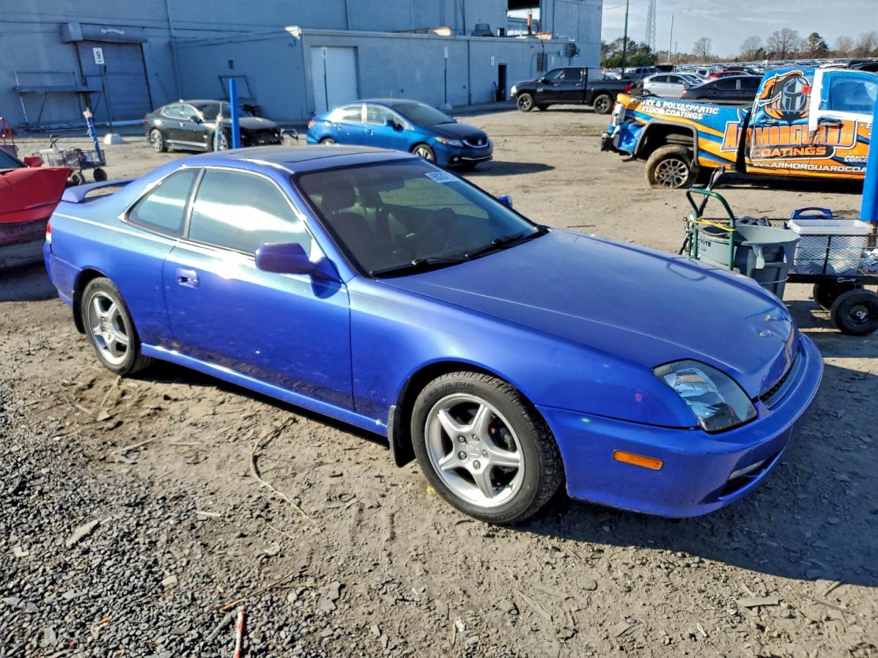 2001 Honda Prelude Sh Blue vin: JHMBB61581C007440