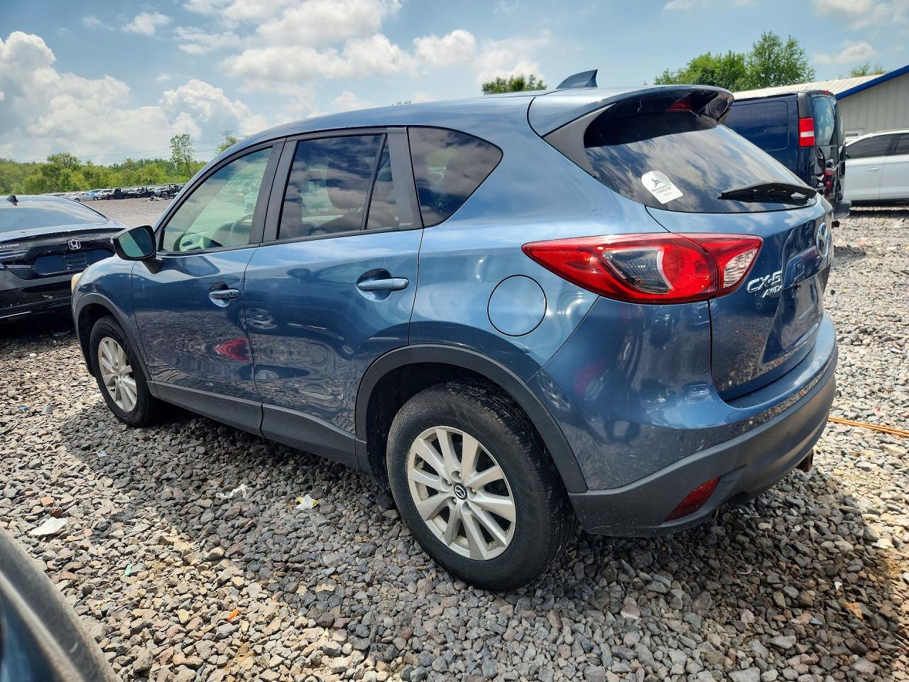2015 Mazda Cx-5 Touring Blue vin: JM3KE4CY7F0514138