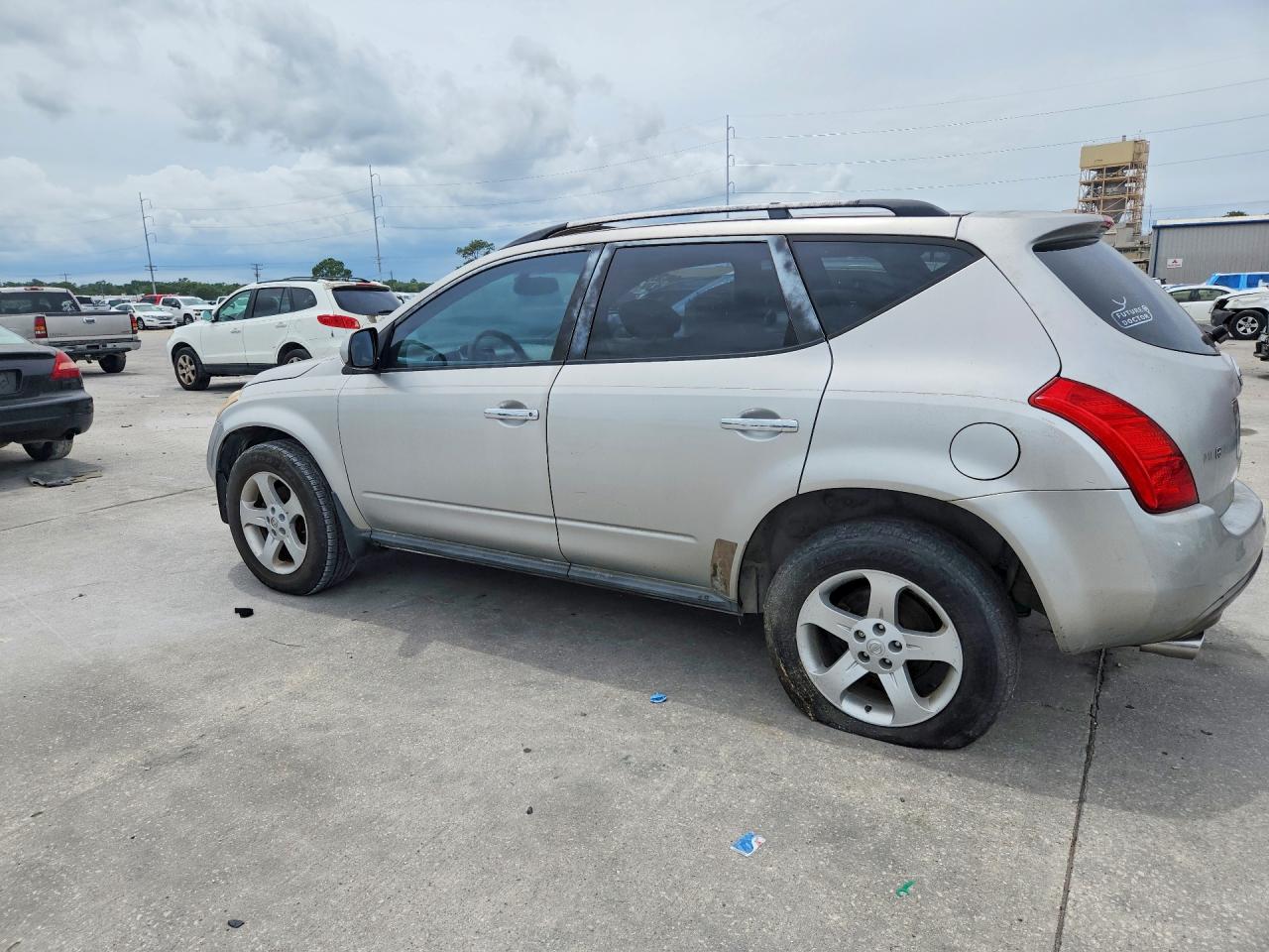 2004 Nissan Murano Sl Серебряный vin: JN8AZ08T14W205374