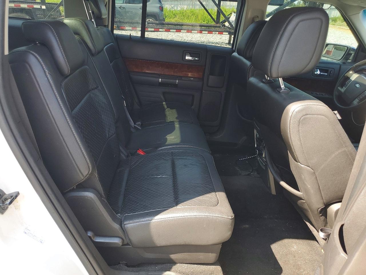 2009 Ford Flex Limited White vin: 2FMEK63C69BA15134