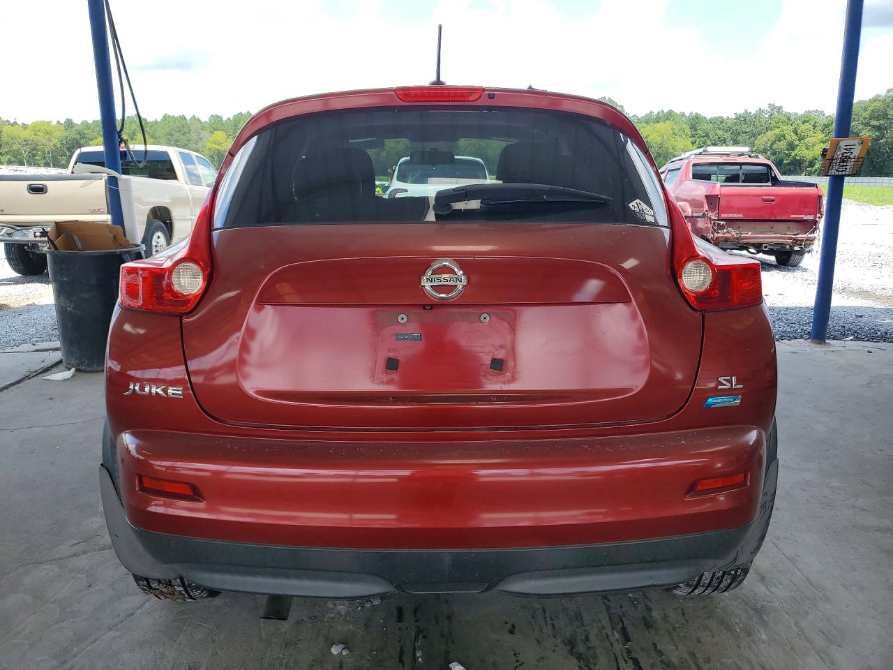 2012 Nissan Juke S Красный vin: JN8AF5MRXCT105161