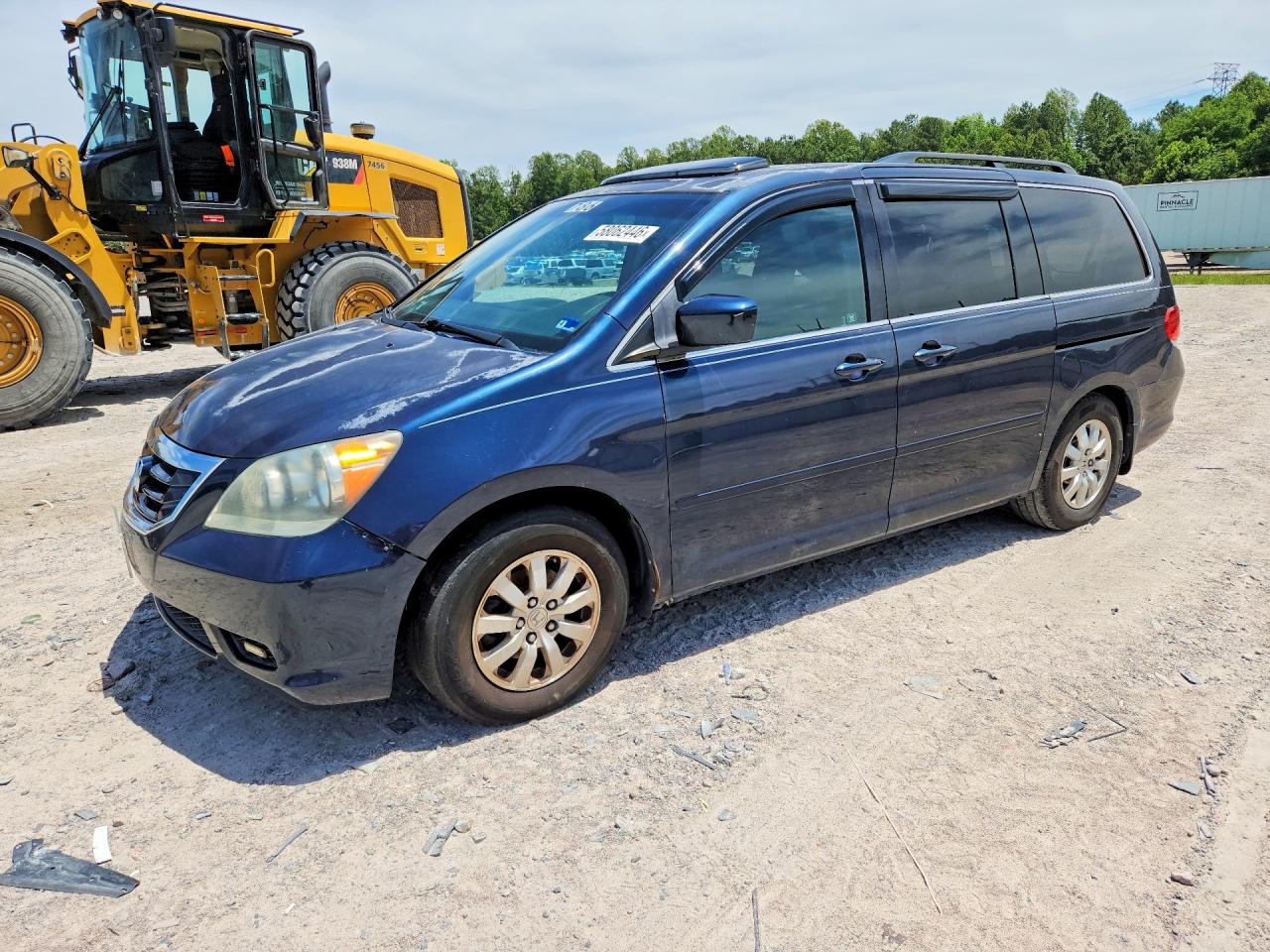 2010 Honda Odyssey Exl Blue vin: 5FNRL3H79AB024575