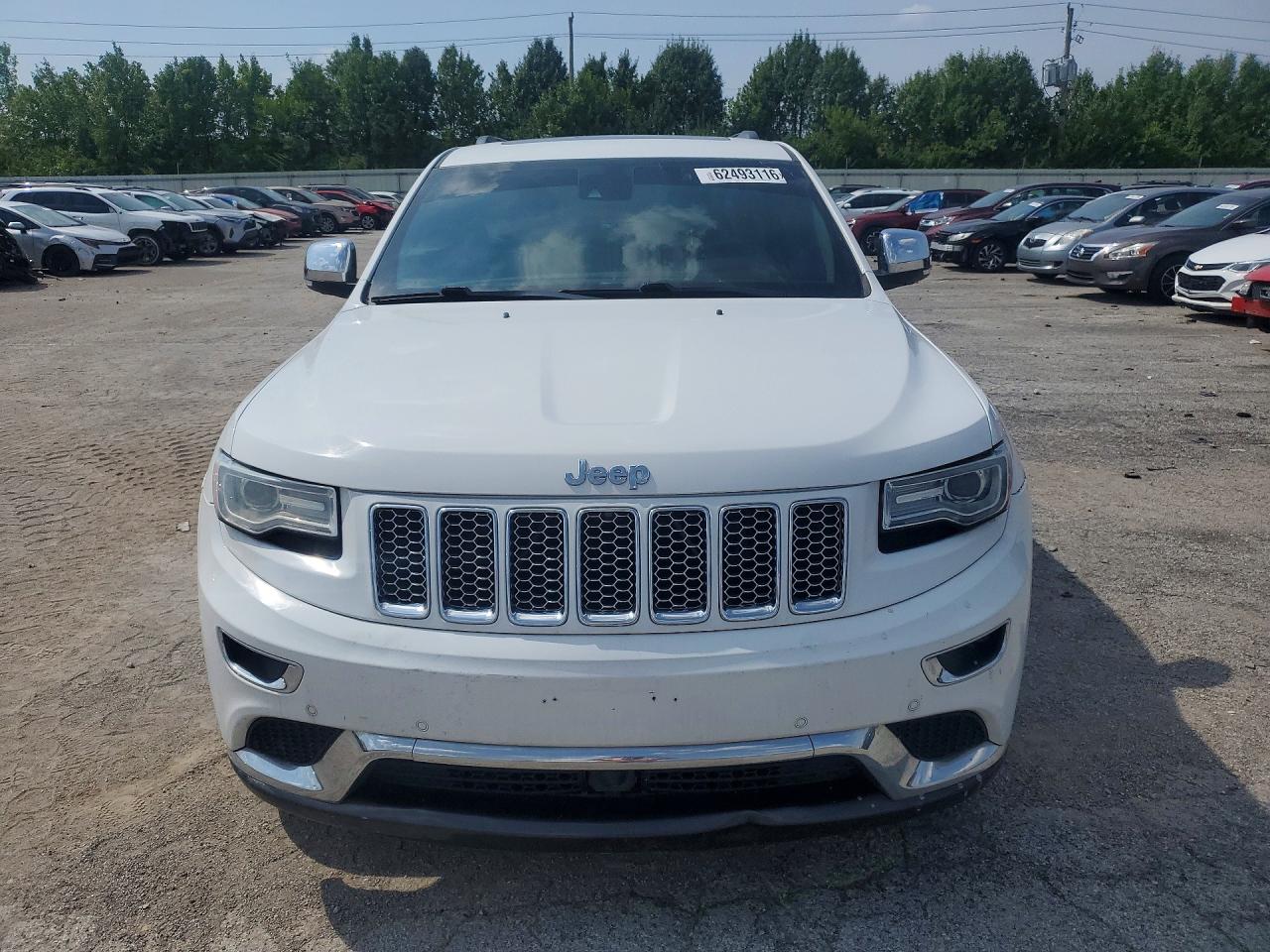2014 Jeep Grand Cherokee Summit White vin: 1C4RJFJM0EC522982