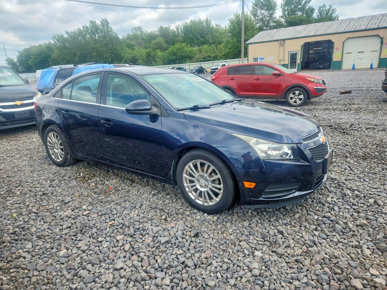 2014 Chevrolet Cruze Eco Blue vin: 1G1PH5SB7E7133607