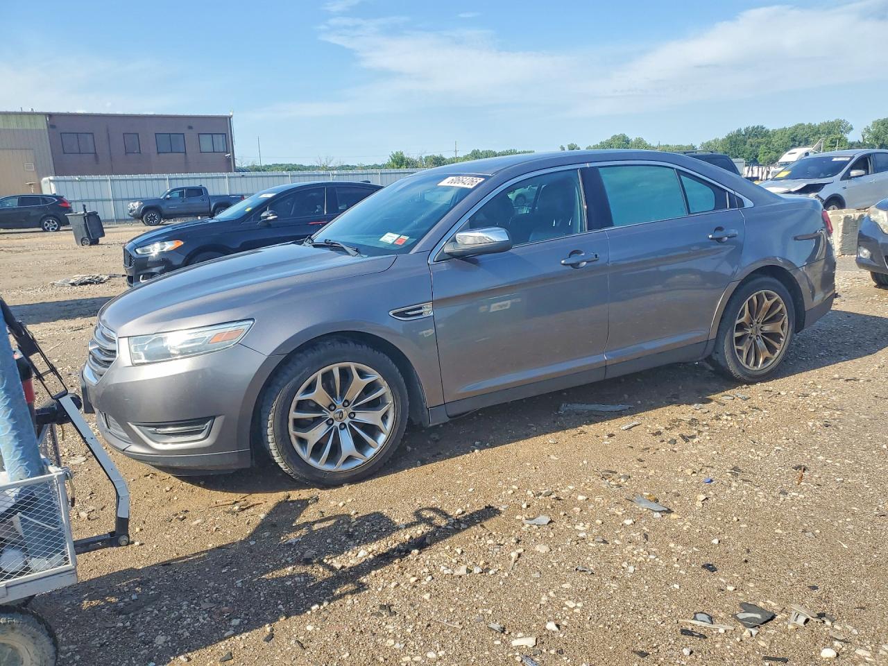2013 Ford Taurus Limited Gray vin: 1FAHP2F8XDG191114