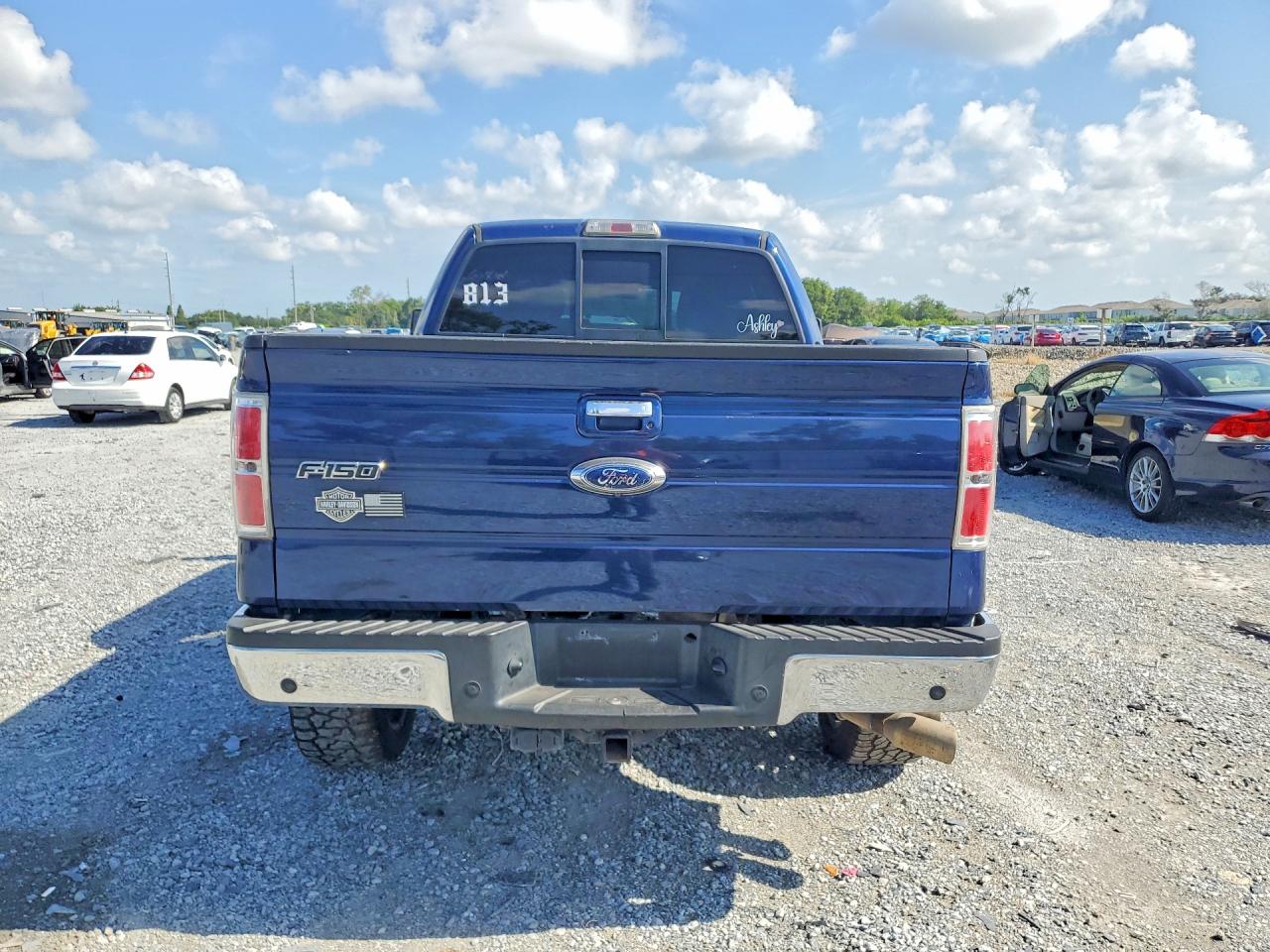 2011 Ford F150 Supercrew Blue vin: 1FTFW1EF1BFB60044