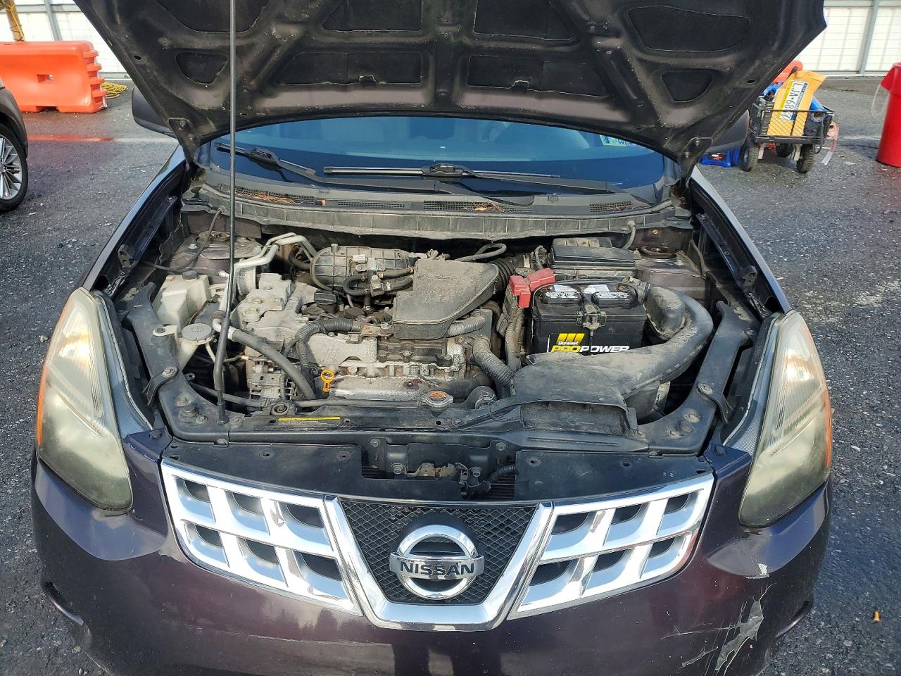 2015 Nissan Rogue Select S Purple vin: JN8AS5MV5FW252306