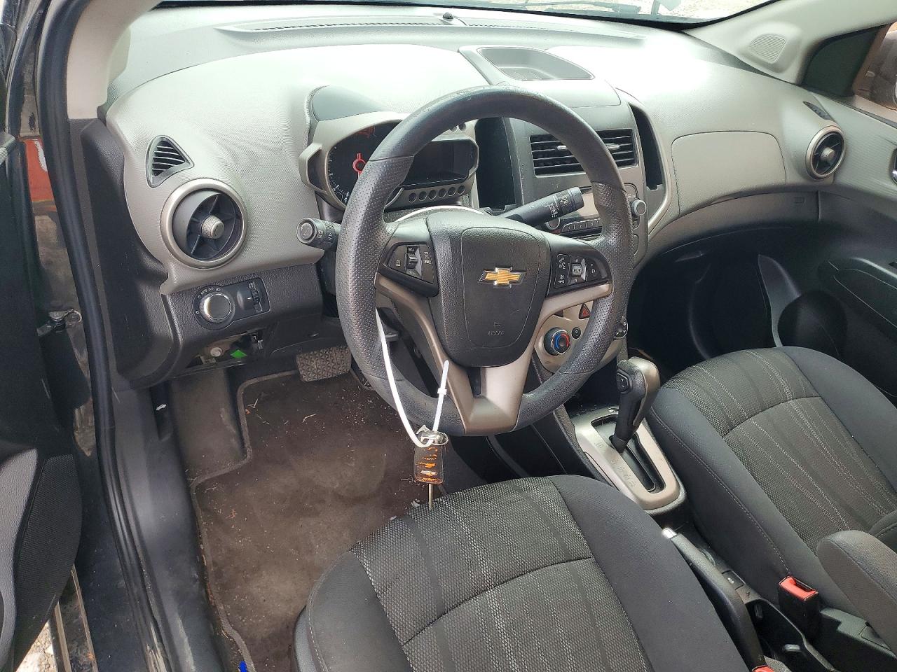 2015 Chevrolet Sonic Lt Черный vin: 1G1JC5SH7F4207393