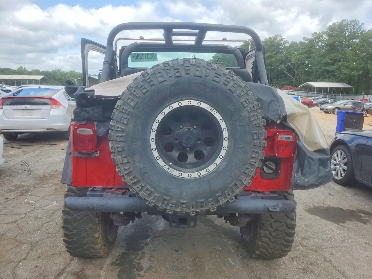 1981 Jeep Jeep Cj5 Red vin: 1JCCM85AXBT069649