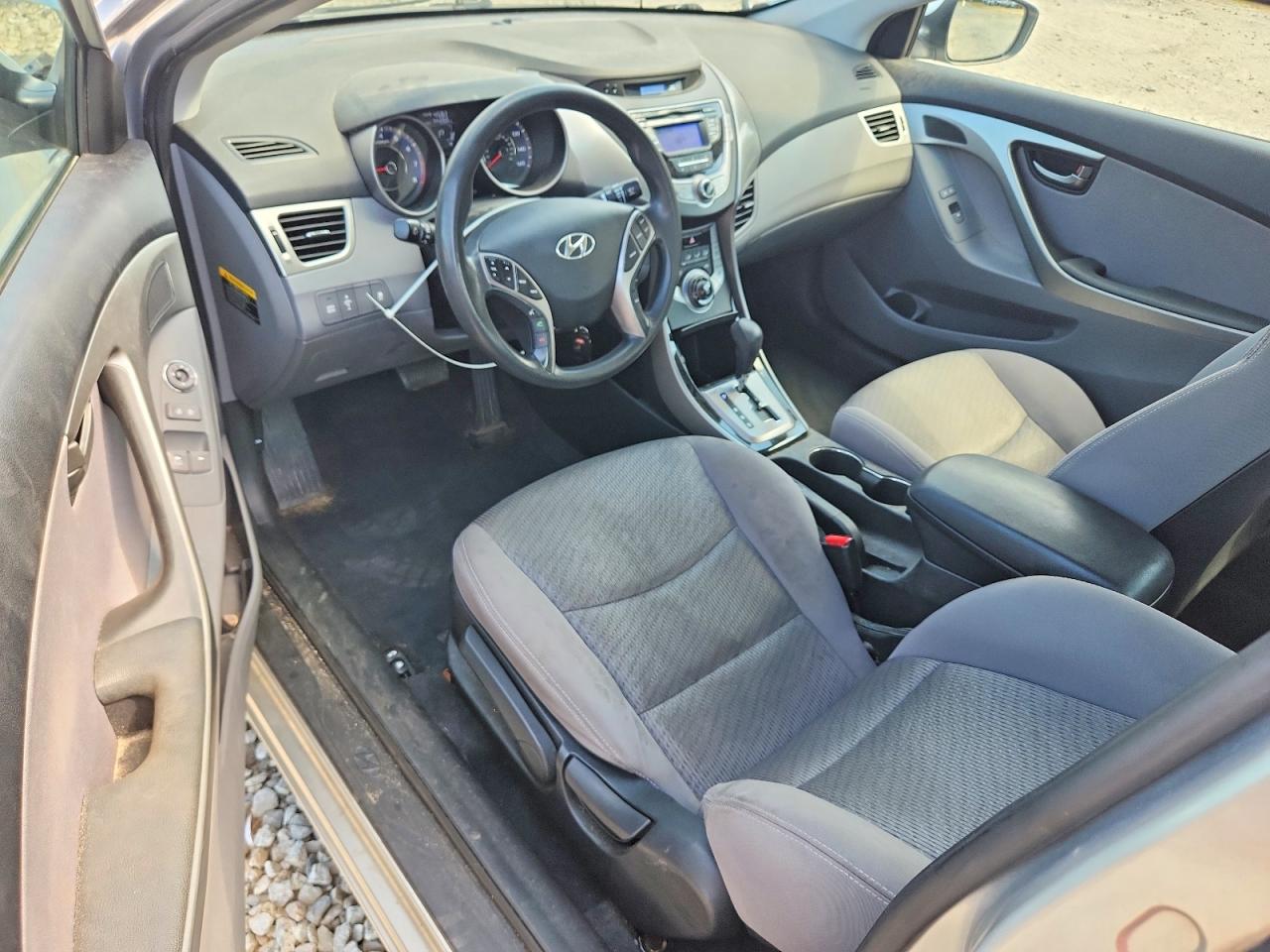 2013 Hyundai Elantra Coupe Gs Silver vin: KMHDH6AEXDU006776