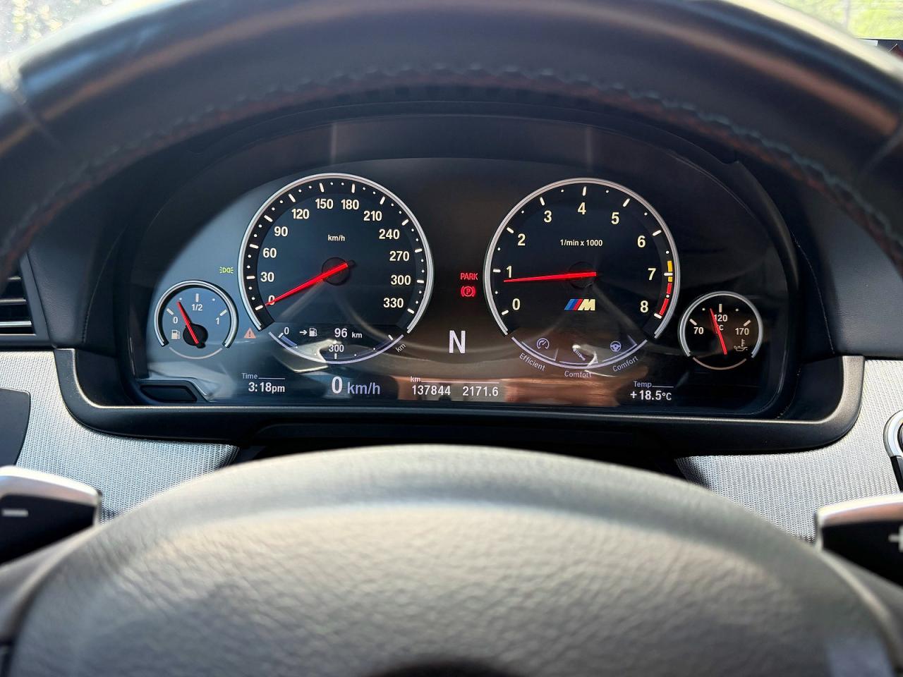2012 Bmw M5 Gray vin: WBSFV9C57CC772384