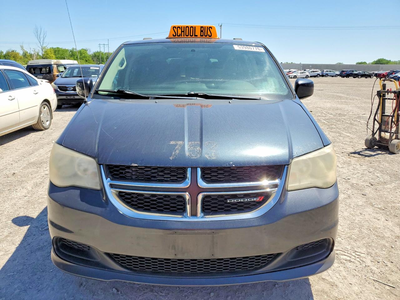 2014 Dodge Grand Caravan Sxt Blue vin: 2C4RDGCG1ER253211