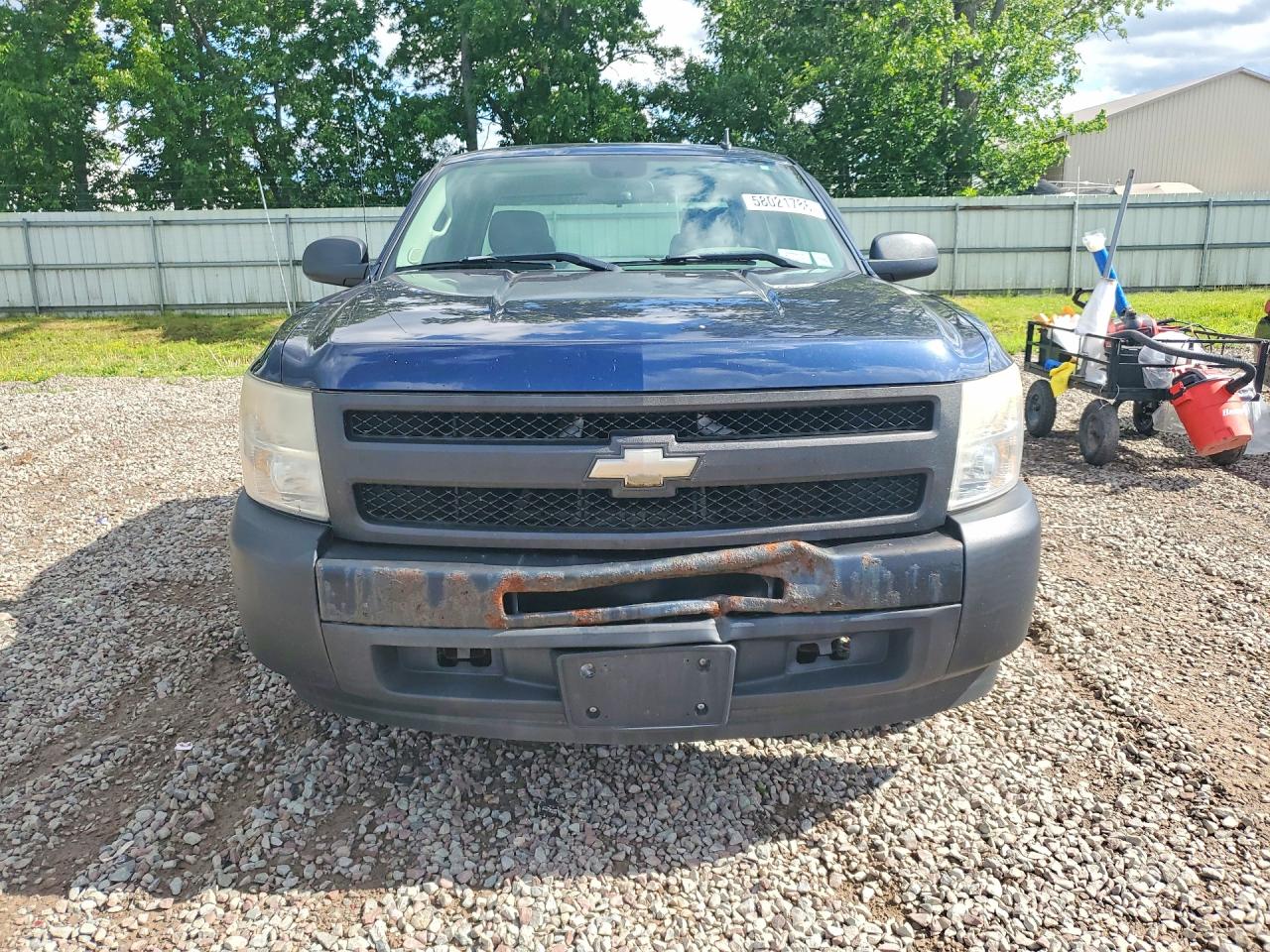2009 Chevrolet Silverado C1500 Blue vin: 1GCEC19X69Z250726