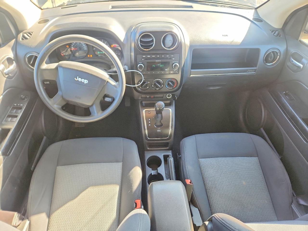 2009 Jeep Compass Sport Black vin: 1J4FF47B59D105849