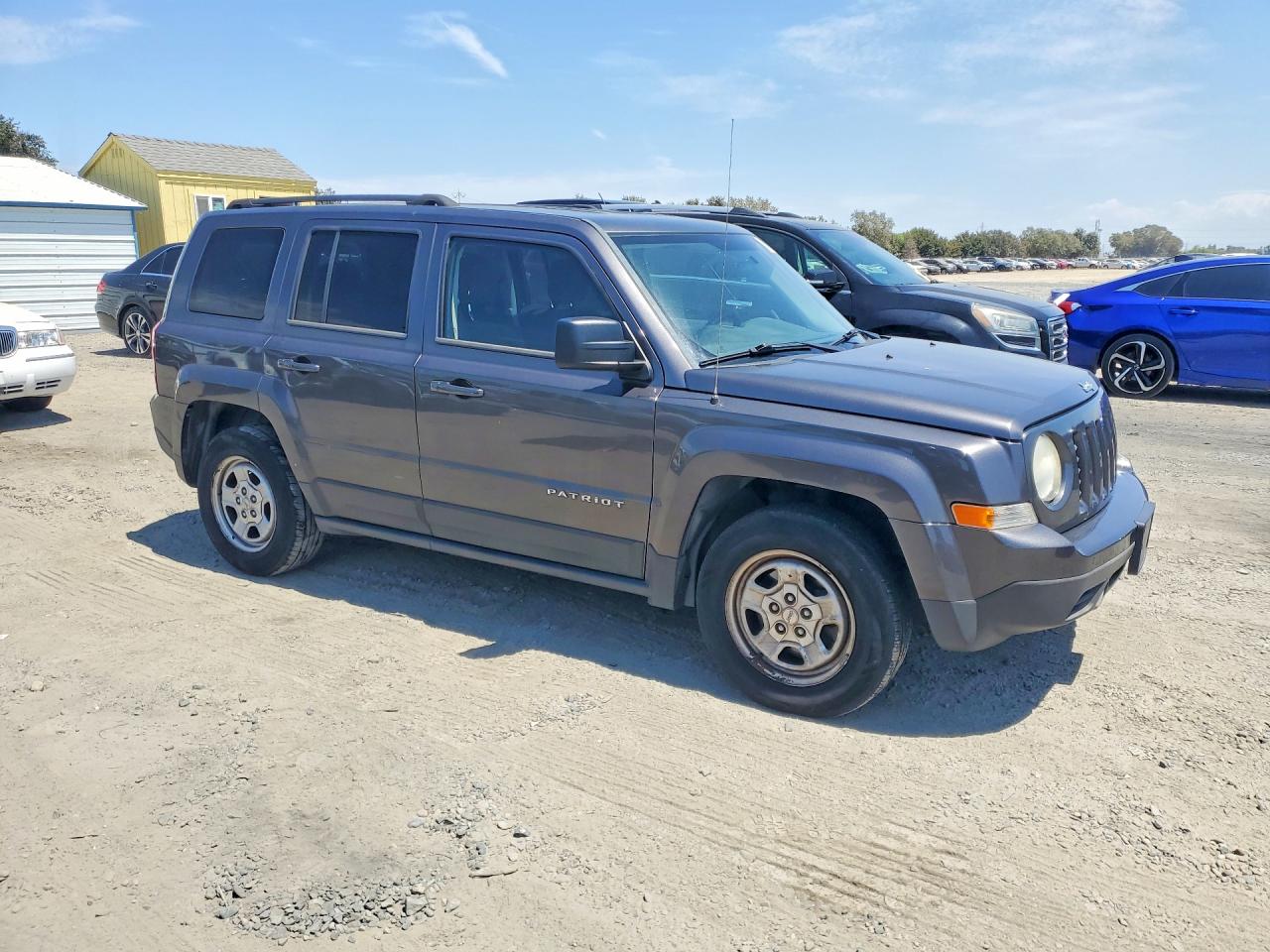 2014 Jeep Patriot Sport Gray vin: 1C4NJPBA5ED812444