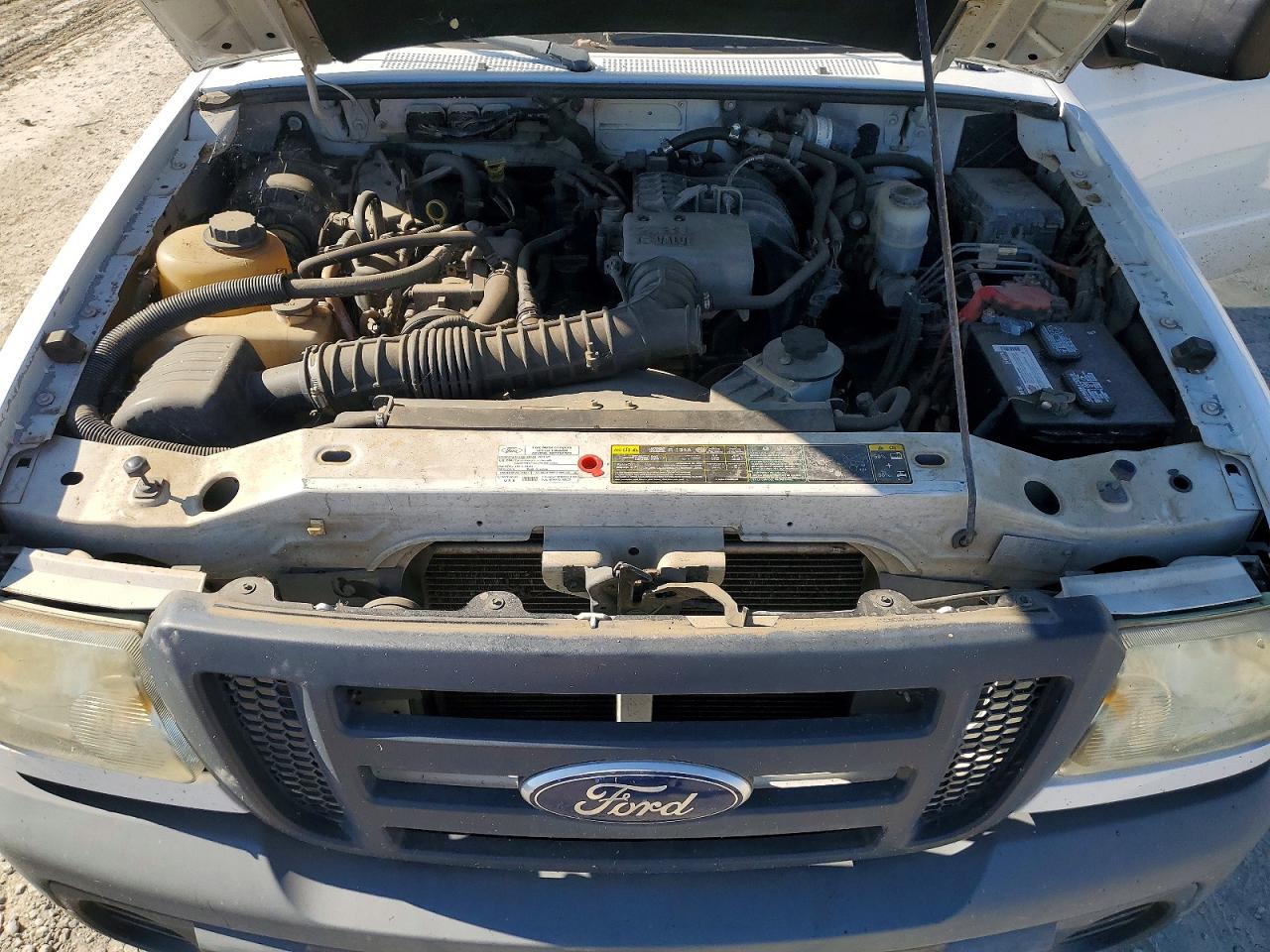 2011 Ford Ranger White vin: 1FTKR1AD3BPA02969