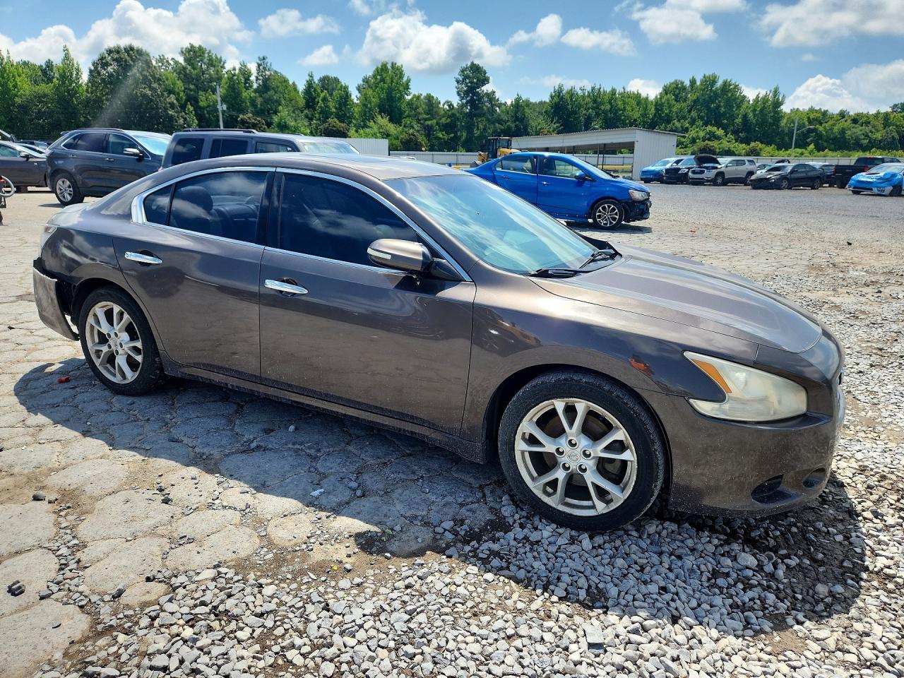 2014 Nissan Maxima 3.5 S Brown vin: 1N4AA5AP5EC484673