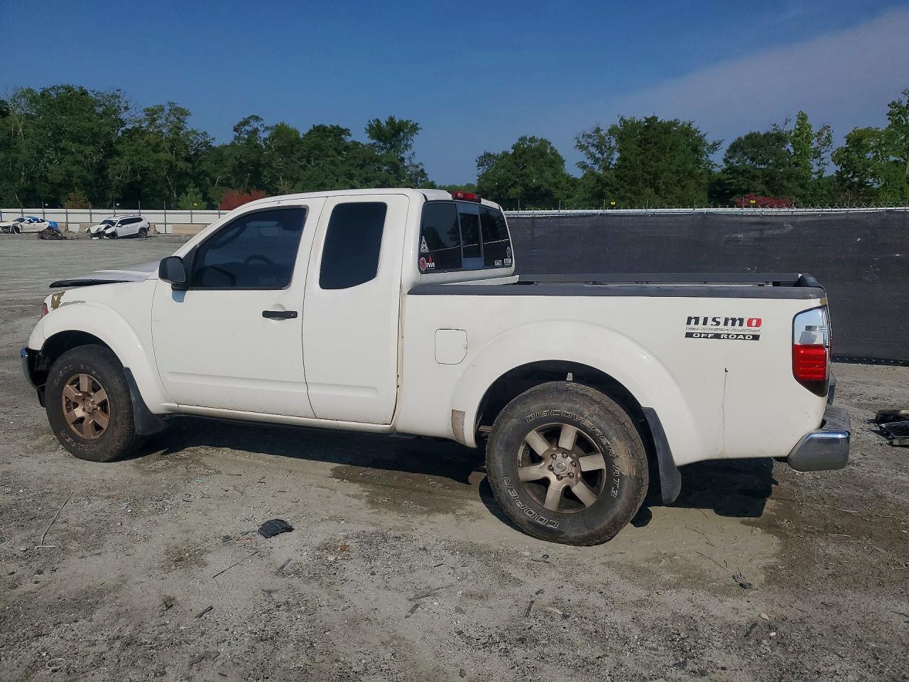 2005 Nissan Frontier Se White vin: 1N6AD06W15C425248