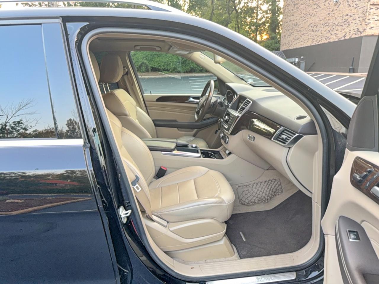2014 Mercedes-benz Ml 350 4matic Black vin: 4JGDA5HB5EA355566