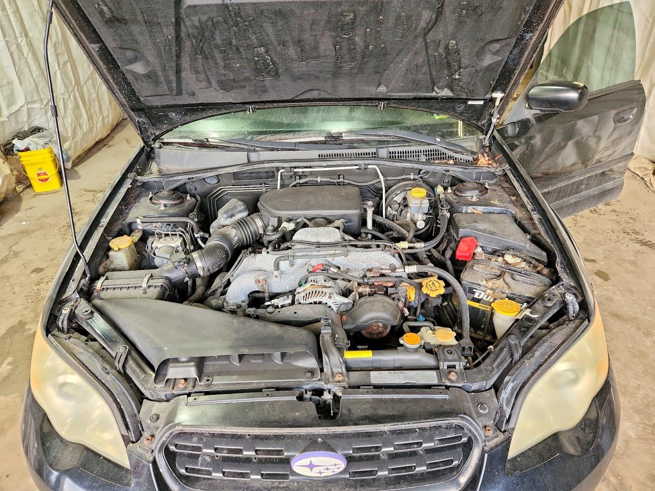 2006 Subaru Legacy Outback 2.5i Black vin: 4S4BP61C967360556
