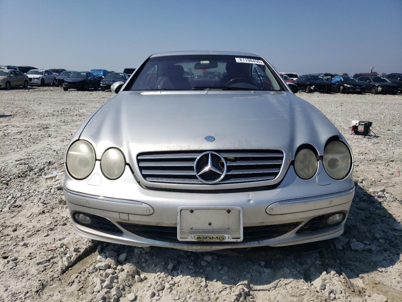 2004 Mercedes-benz Cl 500 Silver vin: WDBPJ75J84A040153