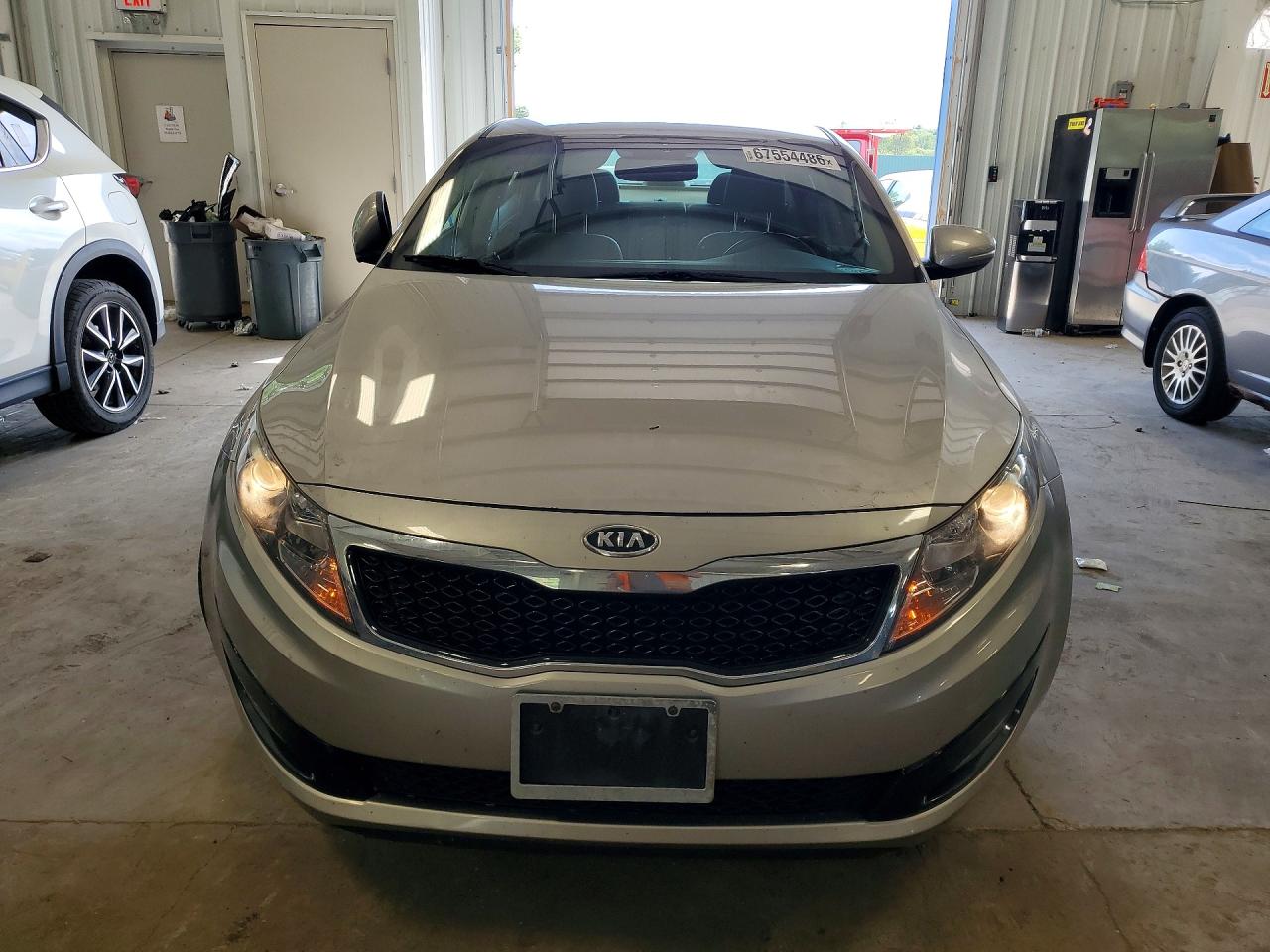 2012 Kia Optima Ex Silver vin: 5XXGN4A7XCG043430