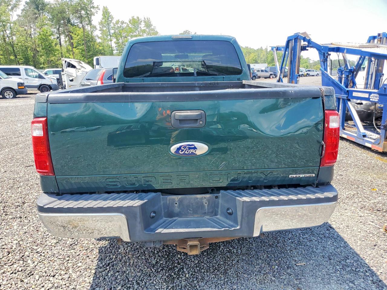 2012 Ford F250 Super Duty Green vin: 1FT7X2A6XCEA95845