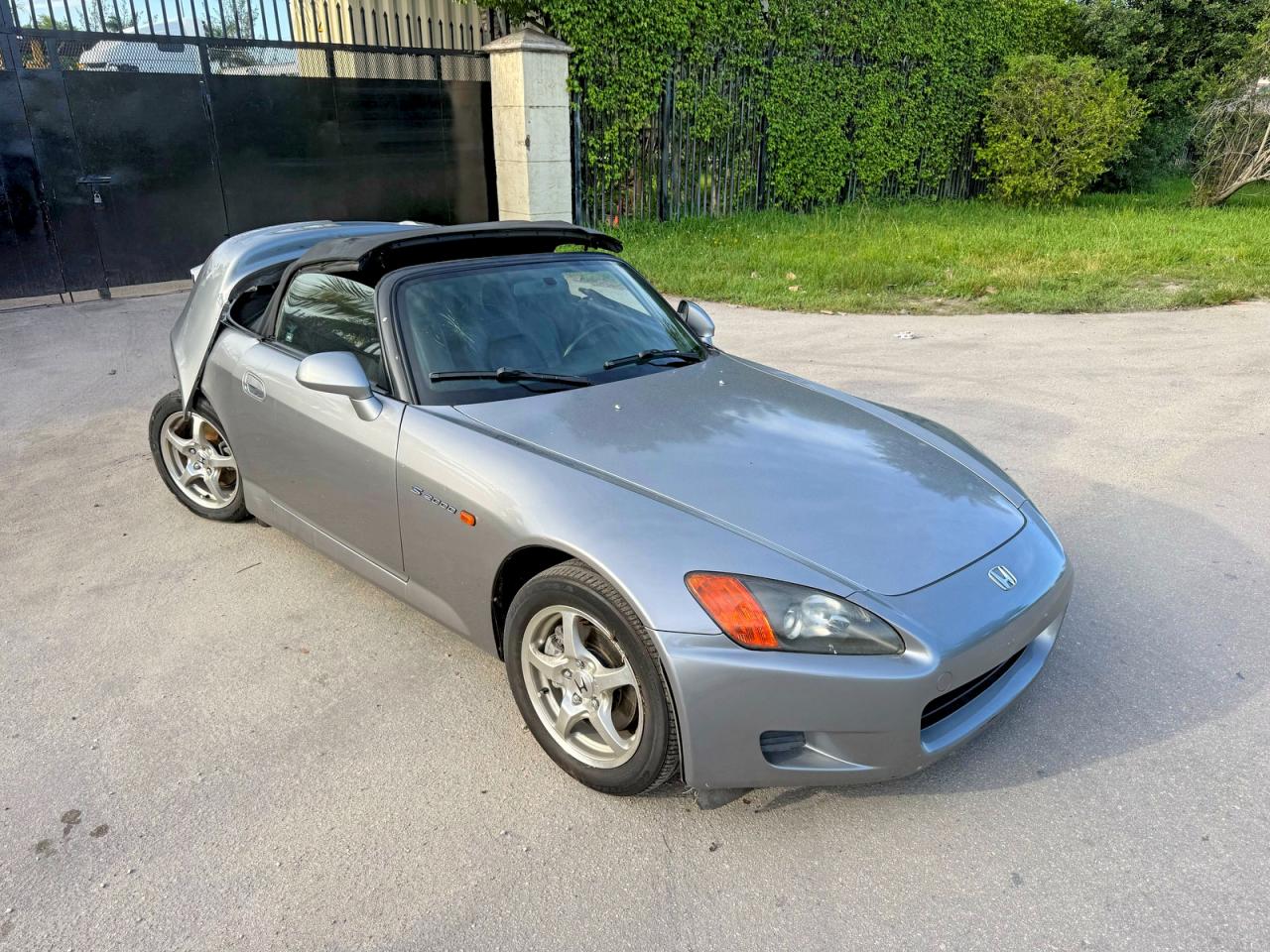 2003 Honda S2000 Silver vin: JHMAP11483T007206