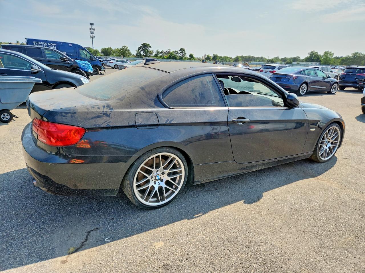 2011 Bmw 335 I Black vin: WBAKG7C53BE264031
