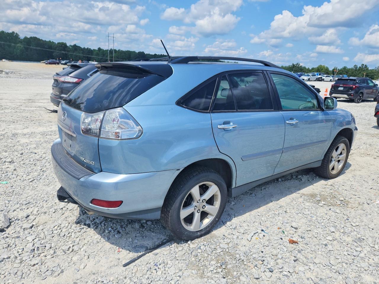 2009 Lexus Rx 350 Blue vin: 2T2HK31UX9C097805