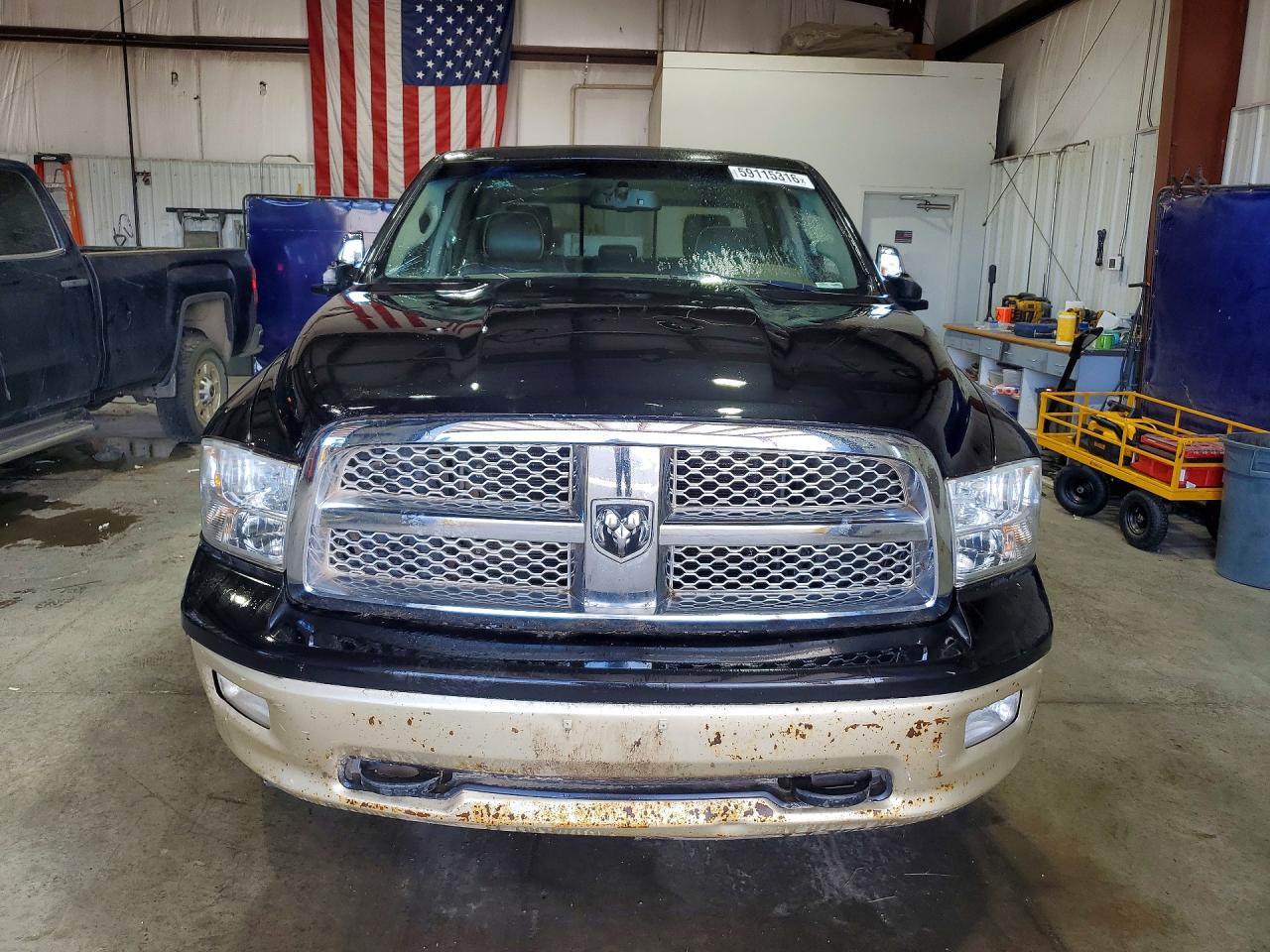 2011 Dodge Ram 1500 Black vin: 1D7RV1CT5BS654381